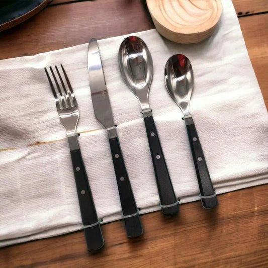 Set De Cubiertos Martha Stewart De 16Pza Negro - Martha Stewart - Titan.com.pa - 85081534651