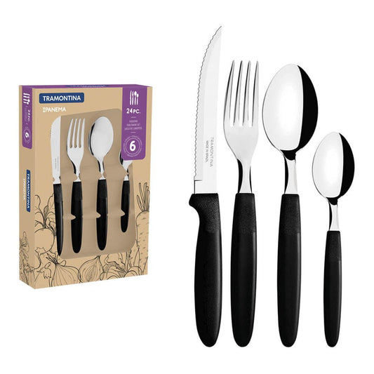 Set De Cubiertos Tramontina De 24 Piezas