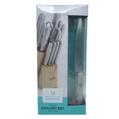 Set de Cuchillos Martha Stewart Everyday 12 Piezas - Gibson - Titan.com.pa - 2150108905986