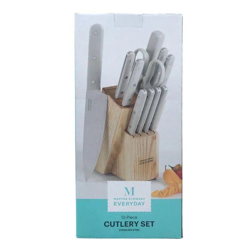 Set de Cuchillos Martha Stewart Everyday 12 Piezas - Gibson - Titan.com.pa - 2150108905986
