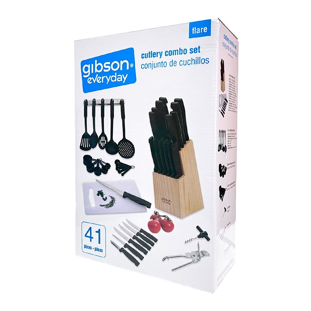 Set de Cuchillos y Utensilios Gibson de Cocina - 41 Piezas - Gibson - Titan.com.pa - 085081873668