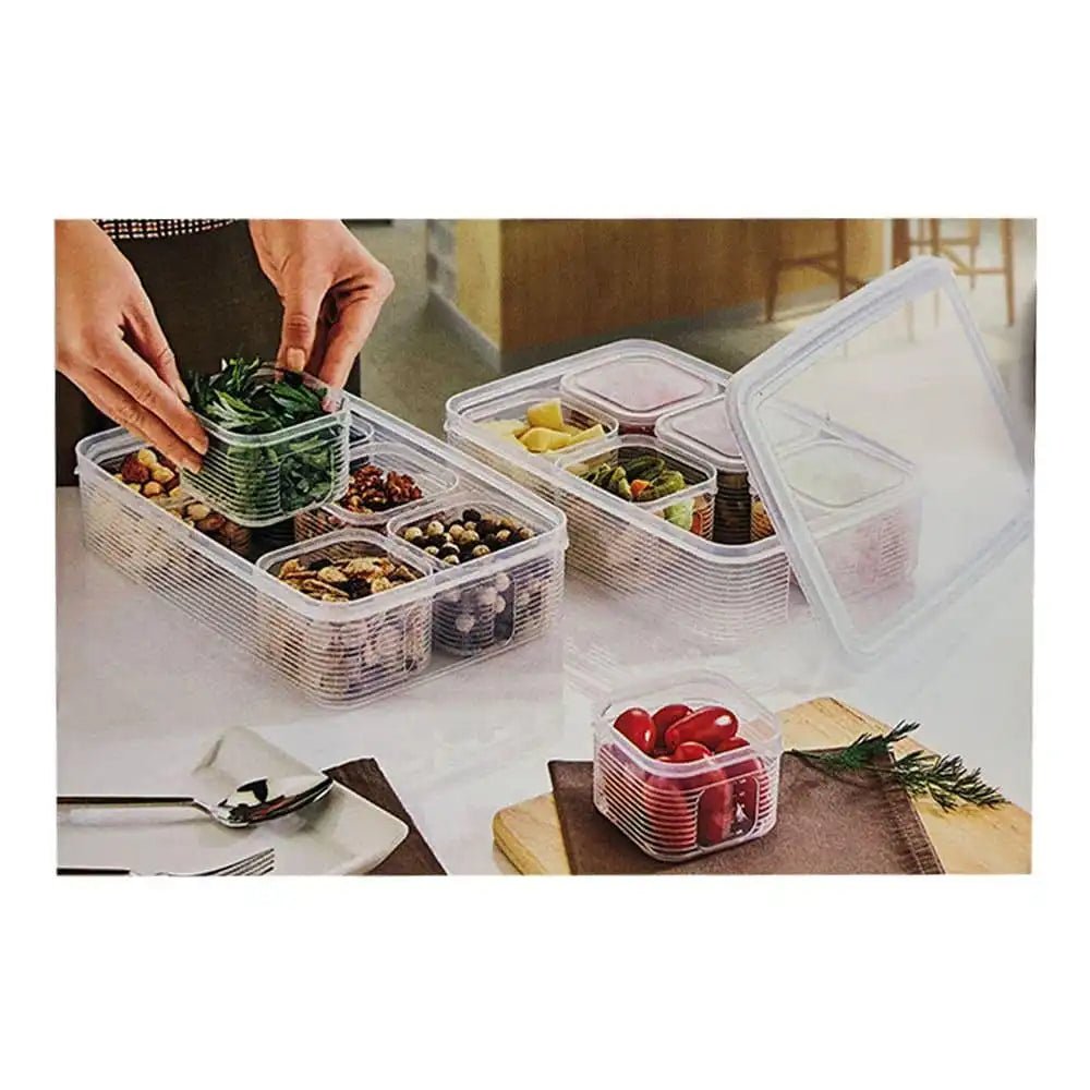 Set de Envases Plásticos Klassy 7 Piezas - Klassy - Titan.com.pa - 8692825164092