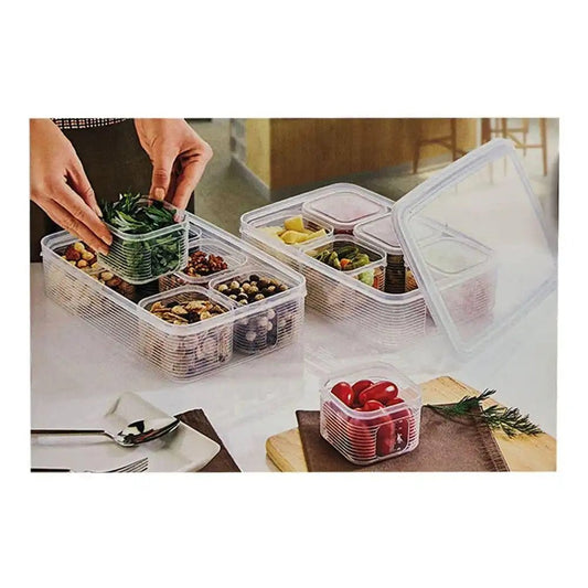 Set de Envases Plásticos Klassy 7 Piezas - Klassy - Titan.com.pa - 8692825164092