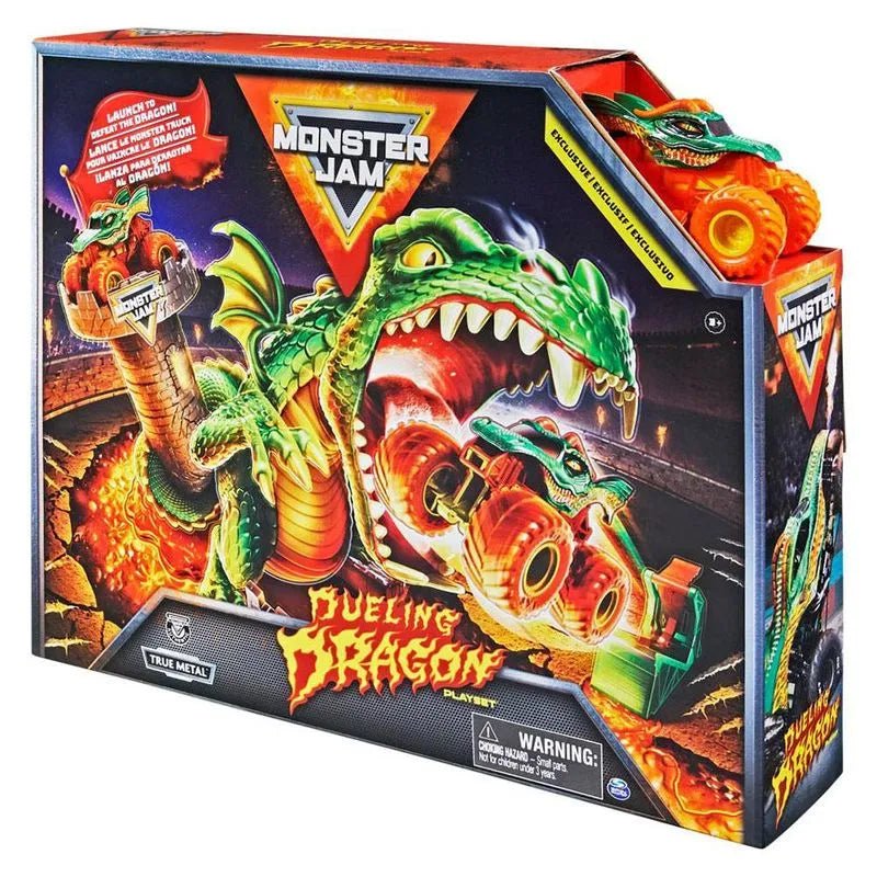 Set de Juego Monster Jam 1:64 Duelo de Dragones - MONSTER - Titan.com.pa - 778988379936