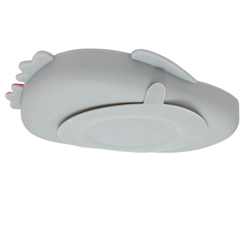Set de Plato y Cubierto Boogy de Silicona / Diseño de Pingüino - Boogy - Titan.com.pa - 7453136600959