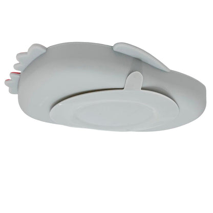 Set de Plato y Cubierto Boogy de Silicona / Diseño de Pingüino - Boogy - Titan.com.pa - 7453136600959
