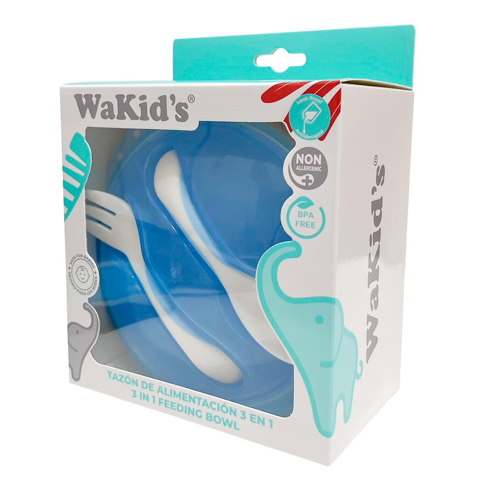 Set de Plato y Cubiertos Wakid's 3 en 1 Para Bebé / Surtido - Wakid'S - Titan.com.pa - 7453070341208