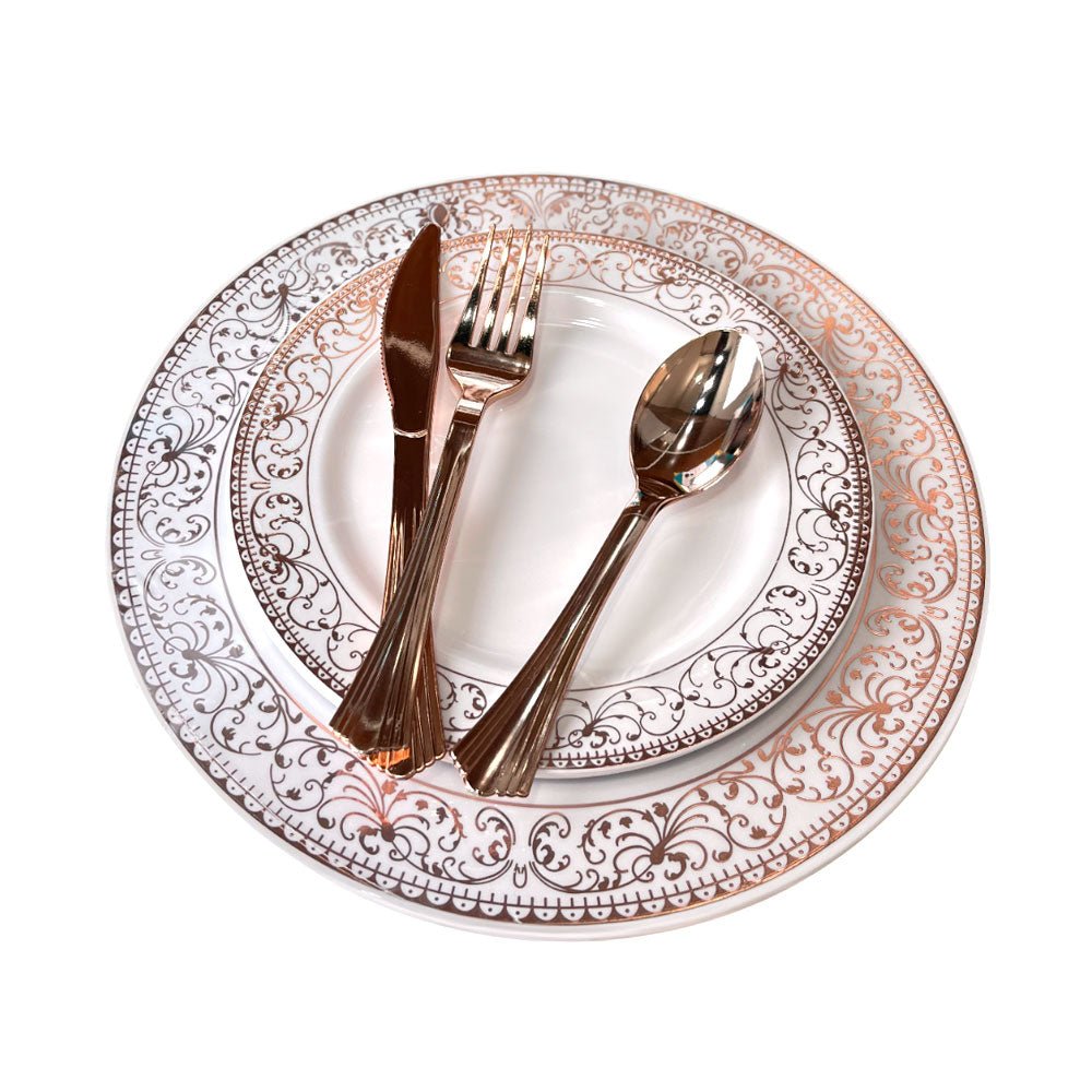 Set de Platos y Cubiertos Great Buy de Plástico 40 Piezas - Surtido - Great Buy - Titan.com.pa - 840929016528