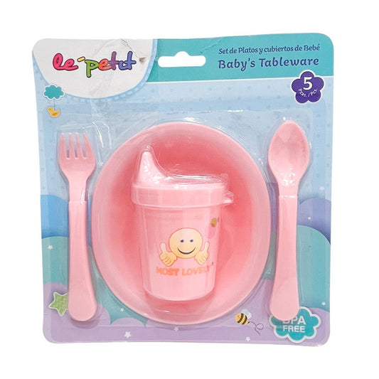Set de Platos y Cubiertos Lepetit de Bebé / Surtido - Lepetit - Titan.com.pa - 7453108016047