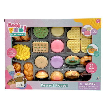 Set De Postres 21 Piezas - Star Toys