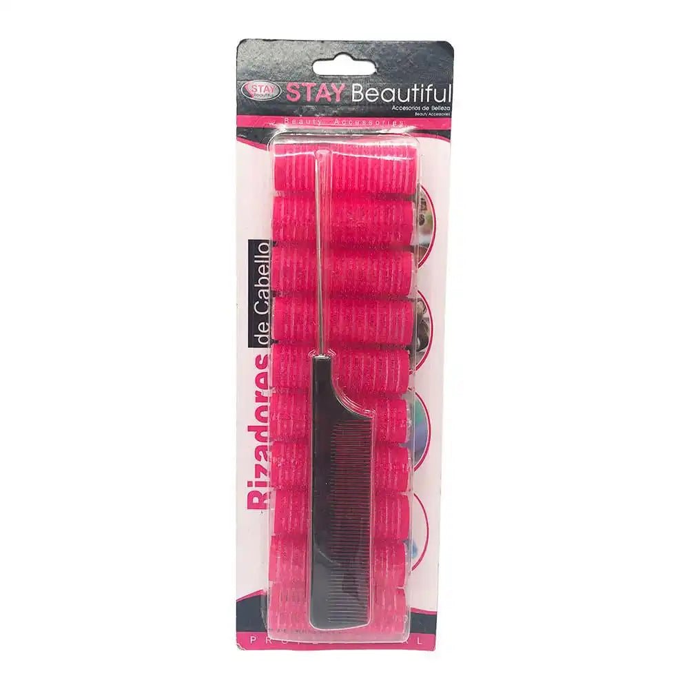 Set de Rollos y Peinilla Stay Beautiful - Surtido - Stay Beautiful - Titan.com.pa - 6920140006059