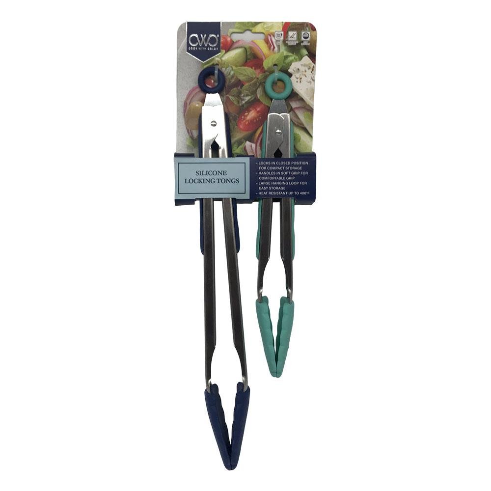 Set de Tenazas Cook With Color 2 Piezas