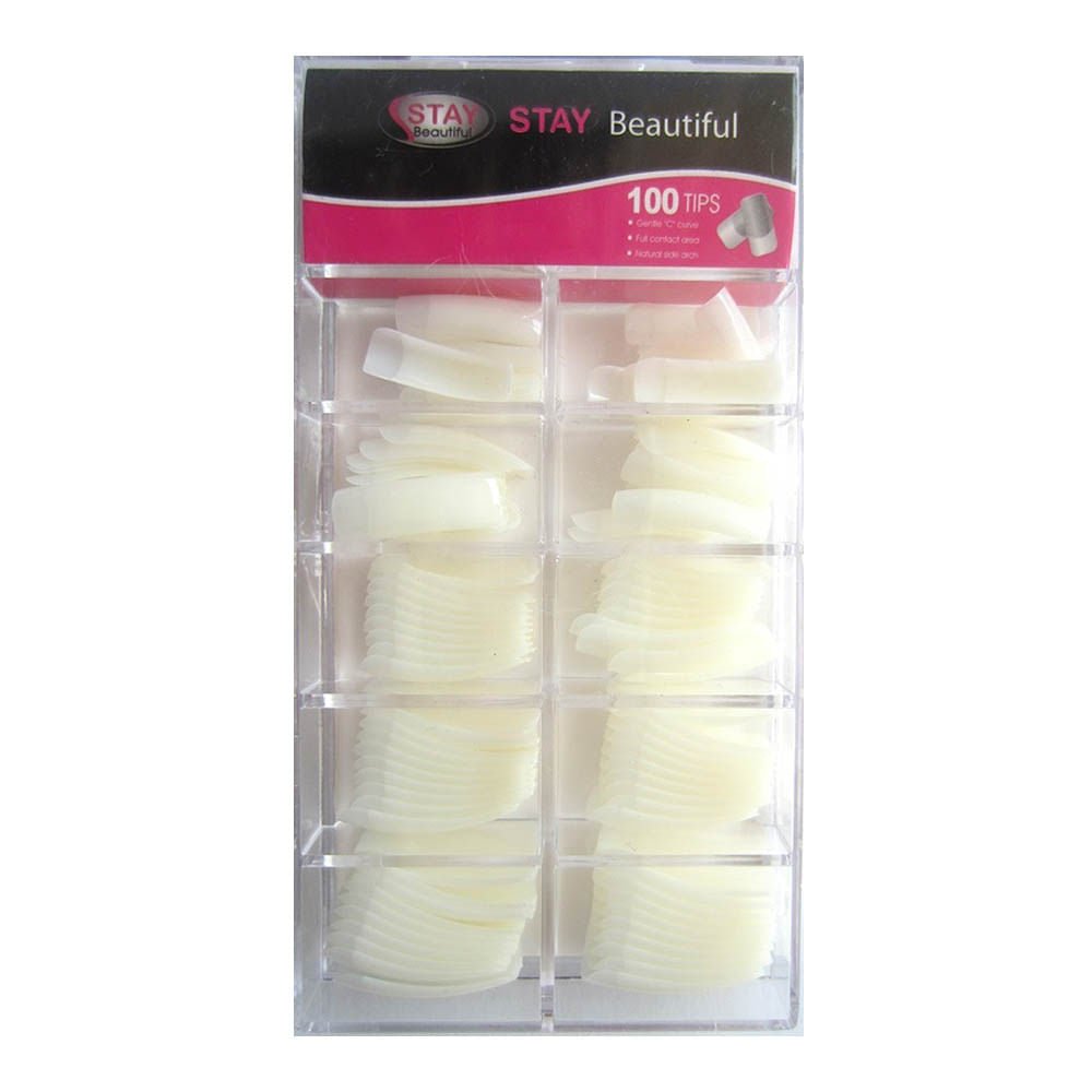 Set De Uñas Falsas Stay Beautiful 100 unidades