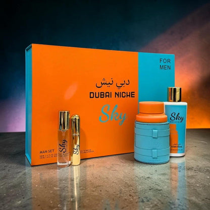 Set Dubai Niche Sky EDP 4 Piezas - Caballero - Dubai Niche - Titan.com.pa - 7453048903681