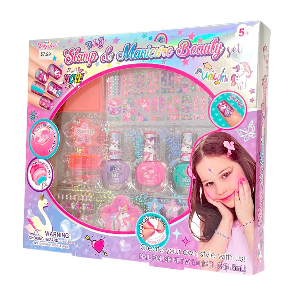 Set Manicure con Sellos de Bricolaje / Tokidas - Tokidas - Titan.com.pa - 2100000359929