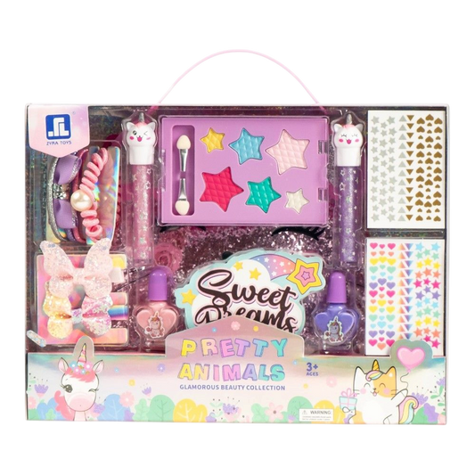 Set Maquillaje Y Accesorios Pretty Animals - Star Toys