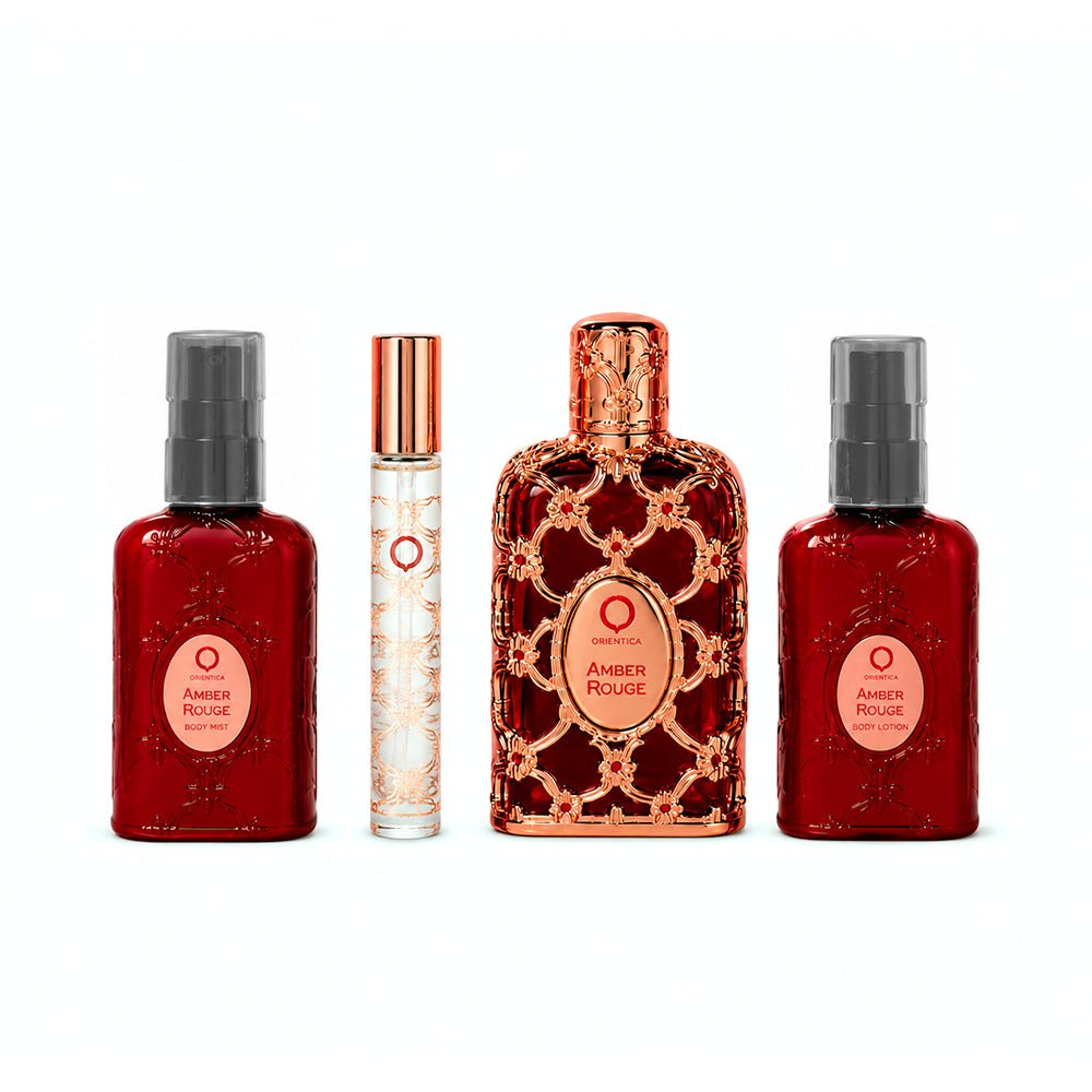 Set Orientica Amber Rouge EDP For Women / 80ML / 4 Piezas - Orientica - Titan.com.pa - 6297001158869