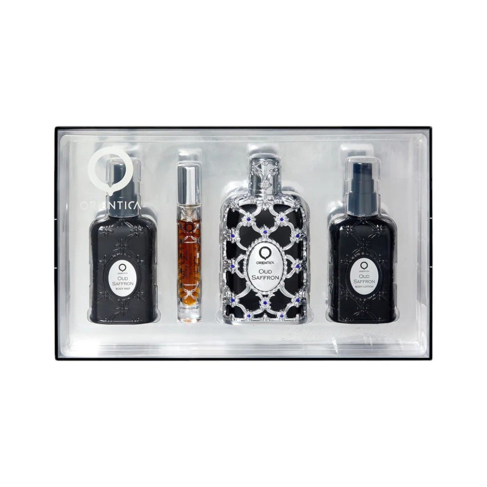 Set Orientica Oud Saffron EDP For Men / 80ML / 4 Piezas - Orientica - Titan.com.pa - 6297001158876