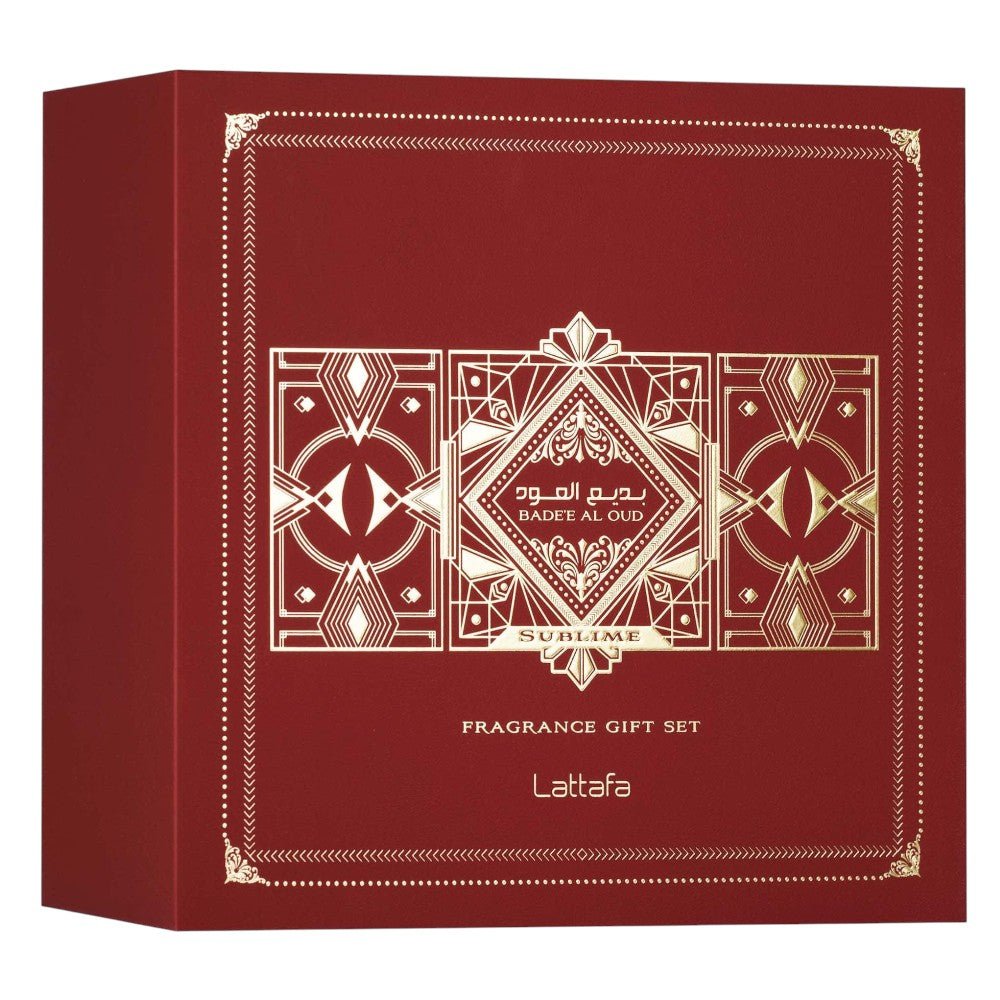 Set Perfume Lattafa Badee Al Oud EDP 3 Piezas - Unisex - Lat-Lattafa - Titan.com.pa - 6290362349358