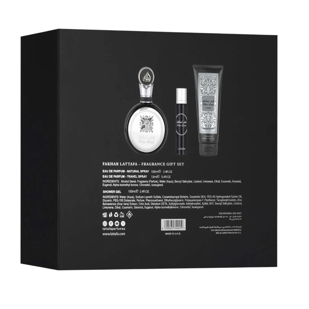 Set Perfume Lattafa Fakhar 3 Piezas / Caballero - Lat-Lattafa - Titan.com.pa - 6290362349419