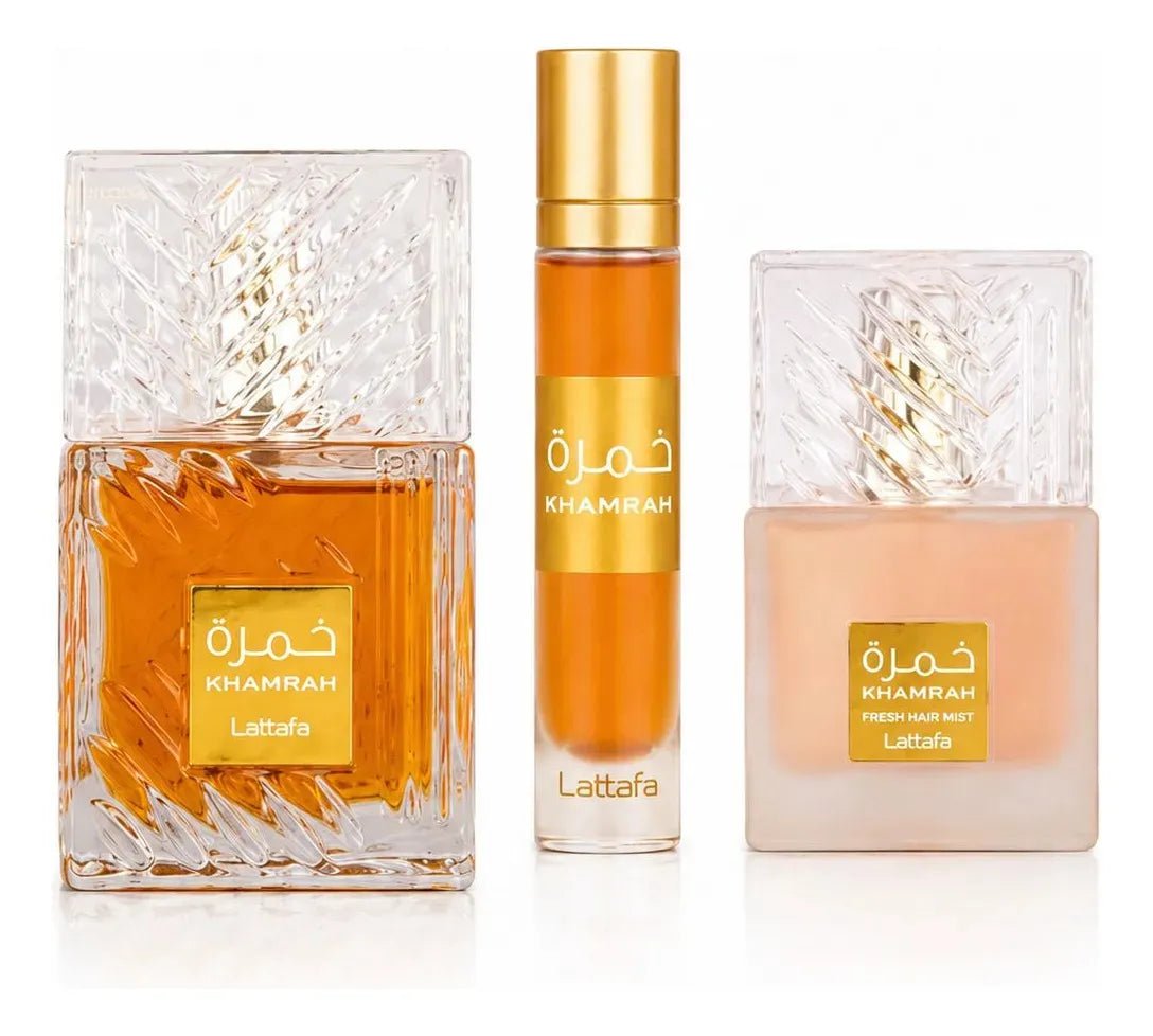 Set Perfume Lattafa Khamrah 3 Piezas EDP - Unisex - Lat-Lattafa - Titan.com.pa - 6290362349303