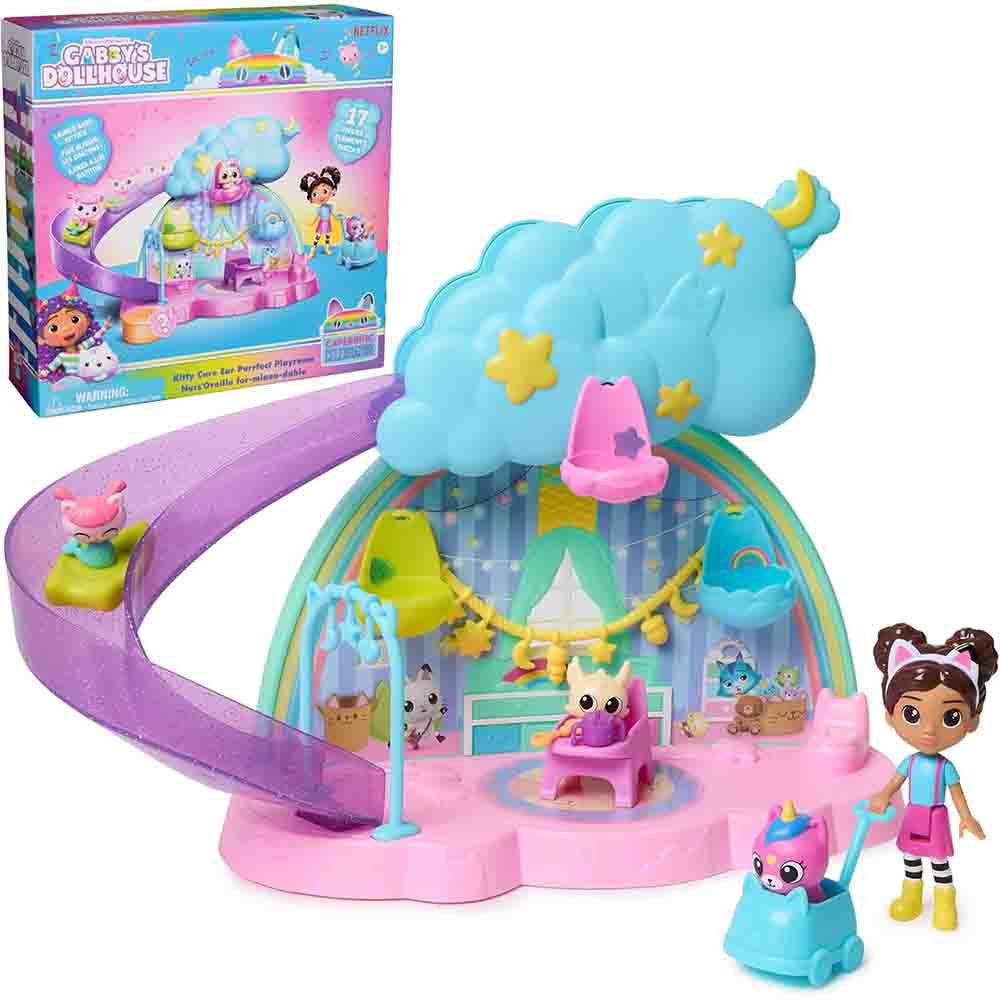 Set salón de juego gatos Gabby's Doll - Gabby Dollhouse - Titan.com.pa - 681147042834