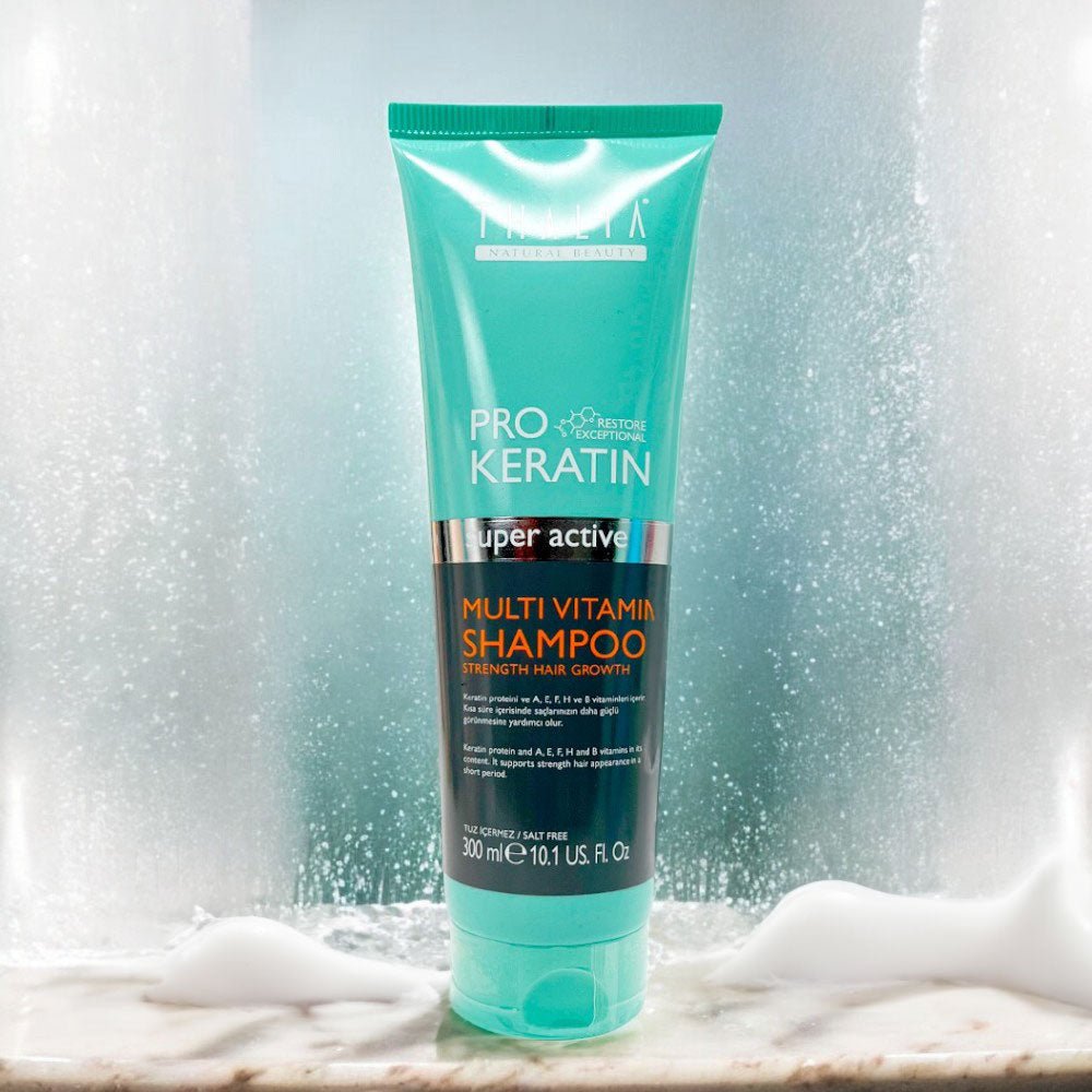 Shampoo Multivitamínico Thalia Pro Keratina - 300Ml - Thalia - Titan.com.pa - 8699490314852