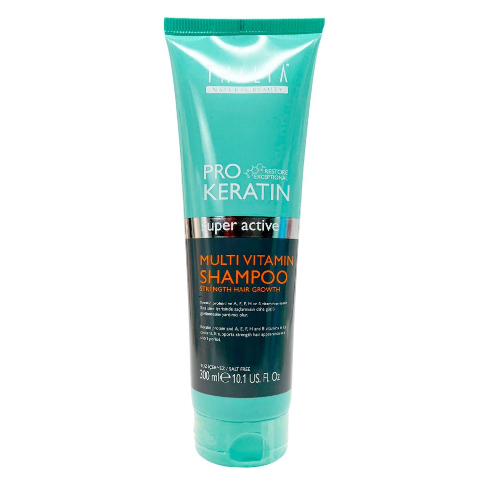 Shampoo Multivitamínico Thalia Pro Keratina - 300Ml - Thalia - Titan.com.pa - 8699490314852