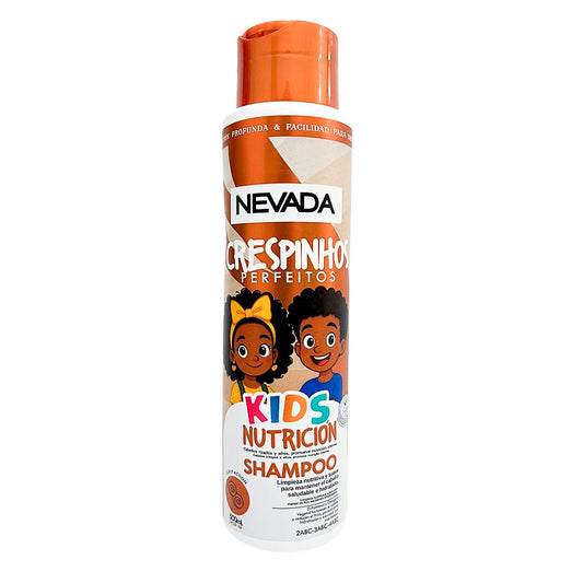 Shampoo Nevada Crespo Perfecto Nutrición Kids 500 ML - Nevada - Titan.com.pa - 7453130921968