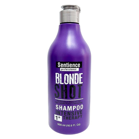 Shampoo Sentience Blonde Shot Para Cabello Rubio/Decolorado 500 ML - Sentience - Titan.com.pa - 7414902410547