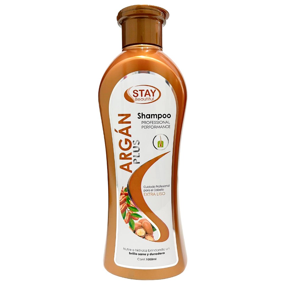 Shampoo y Acondicionador Stay Beautiful con Aceite de Argan 1000 ml - Stay Beautiful - Titan.com.pa - 1617024000023