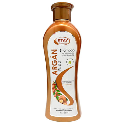 Shampoo y Acondicionador Stay Beautiful con Aceite de Argan 1000 ml - Stay Beautiful - Titan.com.pa - 1617024000023