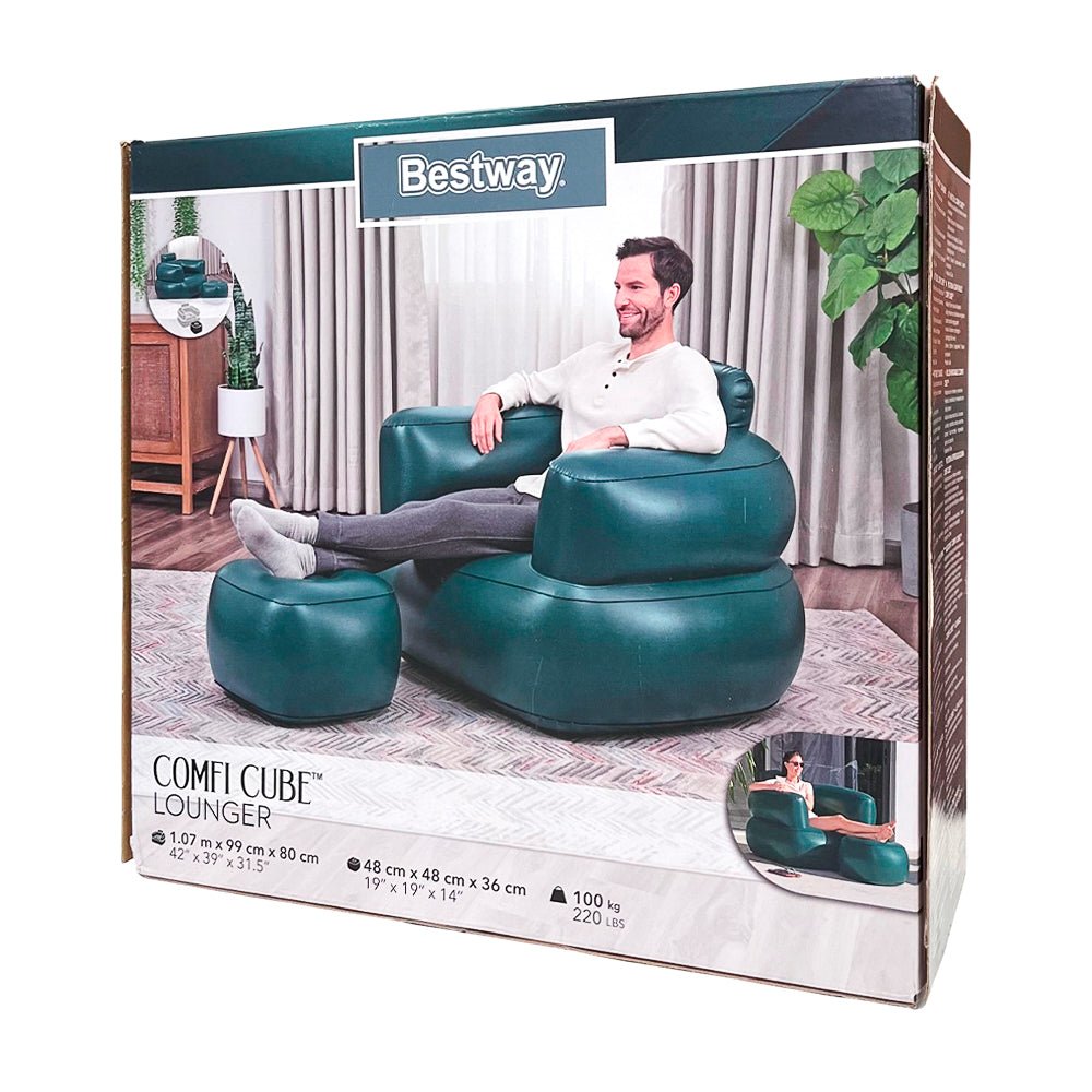 Silla Cubo Inflable Bestway – Comfi Cube Lounger / Surtido - Best Way - Titan.com.pa - 6941607373002