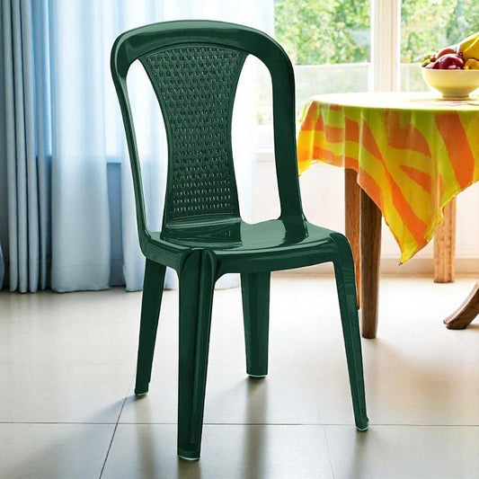 Silla de Plástico / Rimax Reciclado / Samba / Verde / Sin Brazos - Titán Panamá - Titan.com.pa - 7705152118599