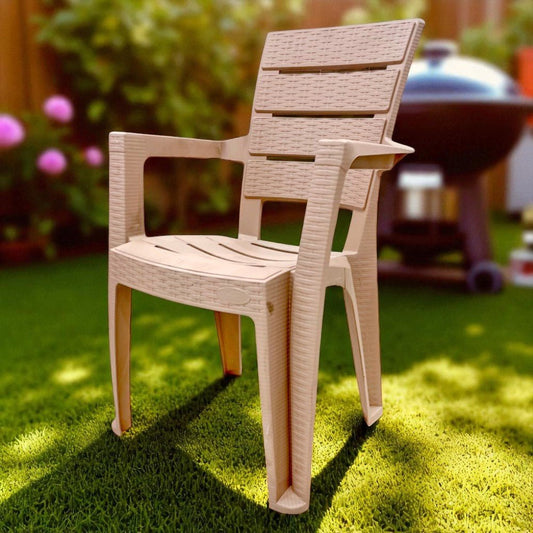 Silla Plástica Ayder / Star Plastik / Beige - Star Plastik - Titan.com.pa - 2150109875387