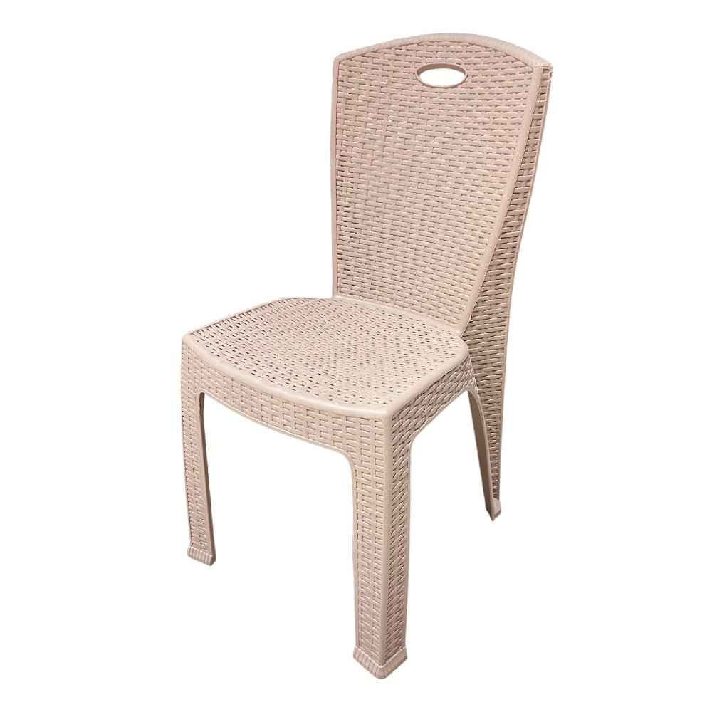Silla Plástica Paris S/Brazos Cappuccino - Star Plastik - Titan.com.pa - 850063869119