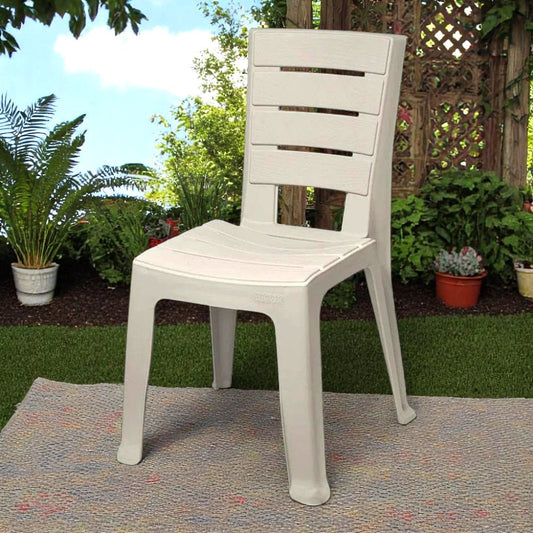 Silla Plástica / Rimax / Barú / Sin Brazos / Blanco - Titán Panamá - Titan.com.pa - 7705152129663