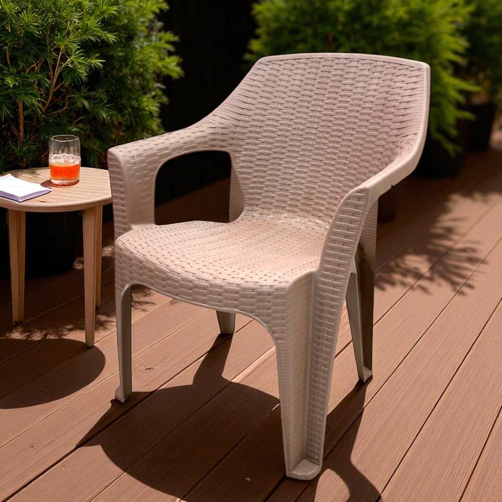 Silla Plástica / Ronah Ratan / Beige - Ronah - Titan.com.pa - 2100000088072