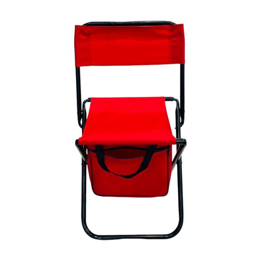 Silla Playera Plegable Lotus Roja
