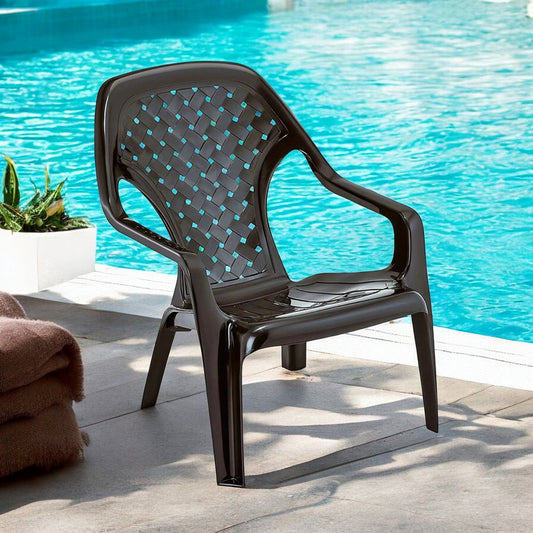 Silla Playera / Rimax / Plástica / Wengue - Rimax - Titan.com.pa - 7705152077988