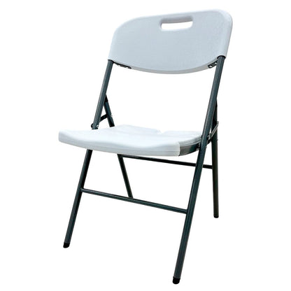 Silla Plegable De Plástico y Metal / Home / Blanco - Home - Titan.com.pa - 7453068246522