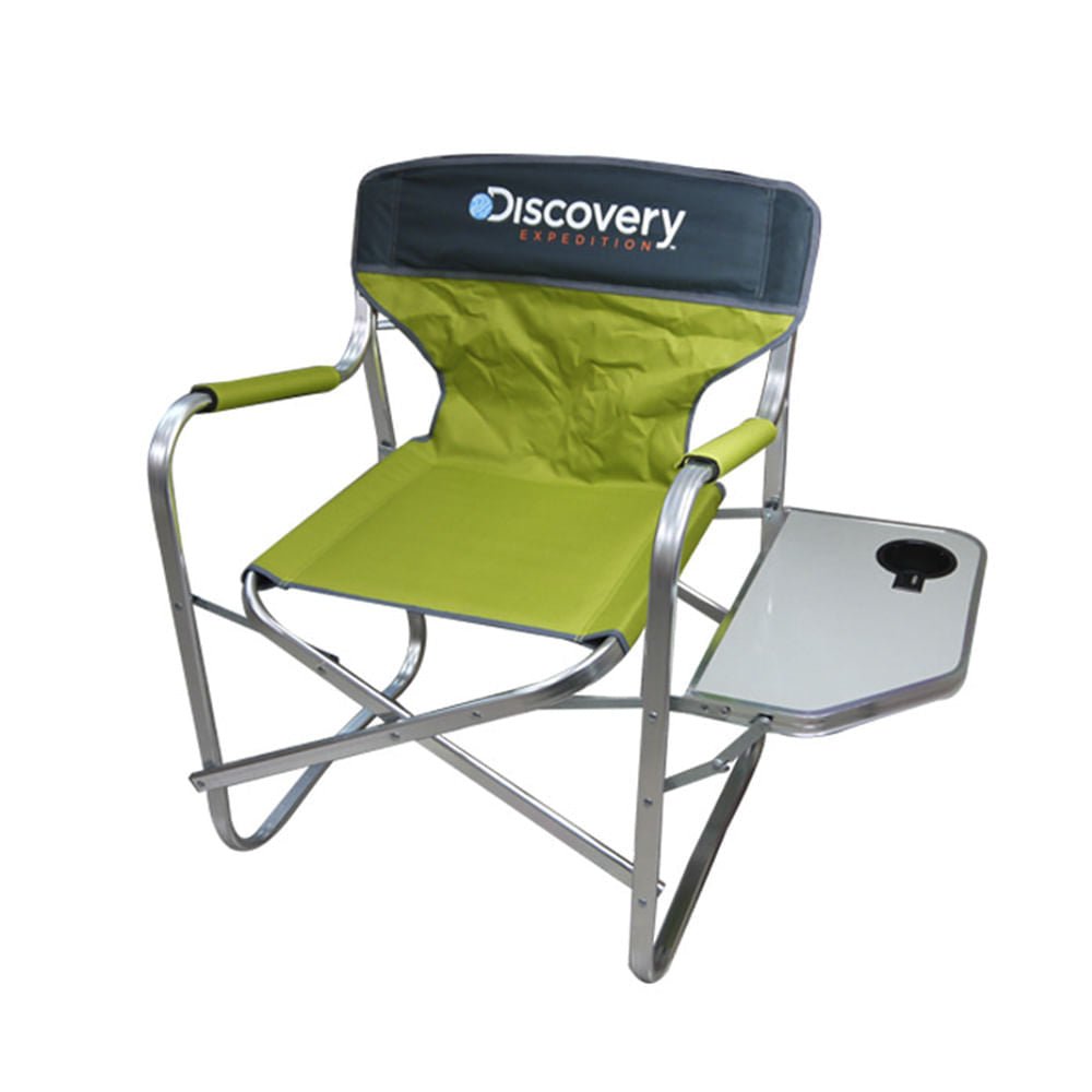Silla Plegable Discovery Con Portavaso y Mesa Incorporada - Surtido