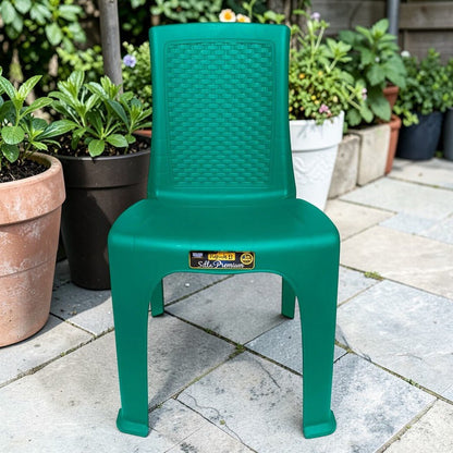 Silla Premiun / Plastimas / Sin Brazos / Verde claro - Titán Panamá - Titan.com.pa - 792612006517