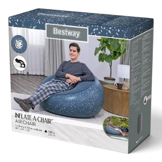 Silla Inflable Bestway 44 x 44 Pulgadas