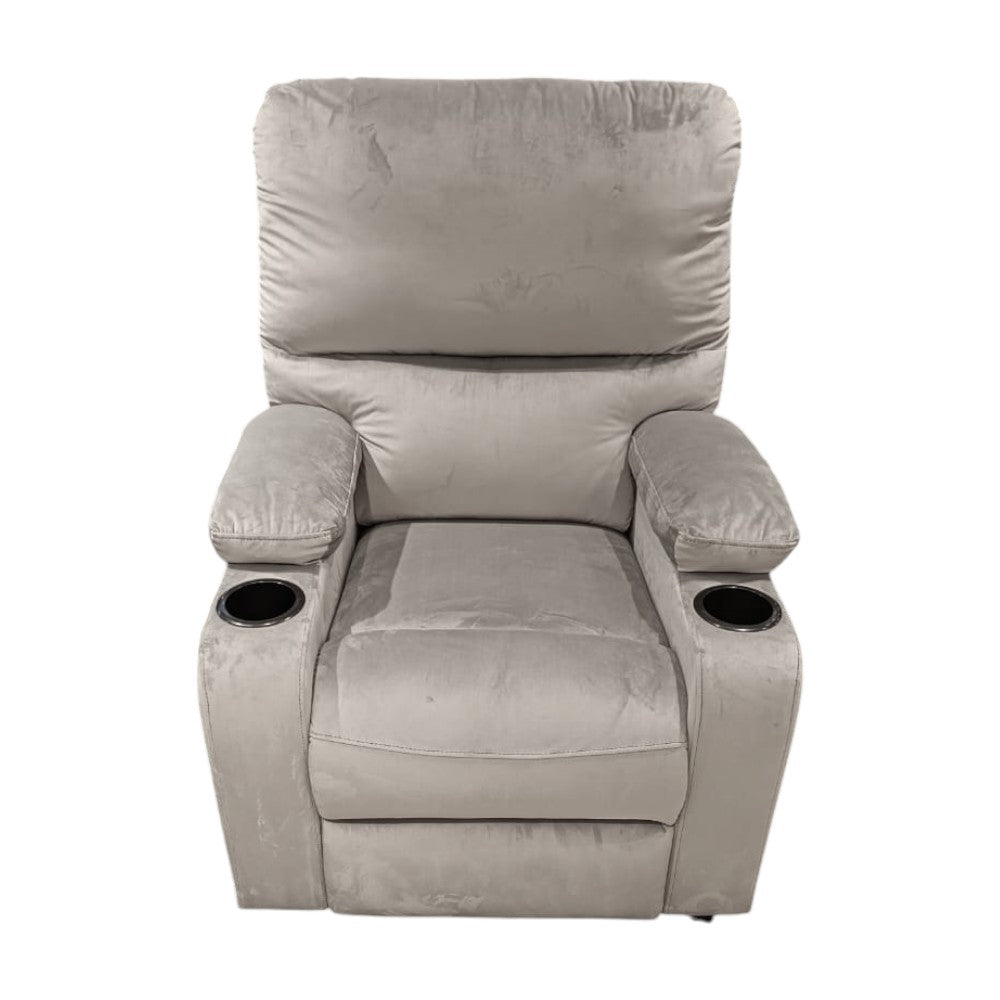 Sillón Reclinable Elements Furniture Tela L - Gris - Elements Furniture - Titan.com.pa - 2100000561957