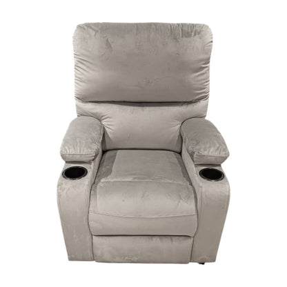 Sillón Reclinable Elements Furniture Tela L - Gris - Elements Furniture - Titan.com.pa - 2100000561957