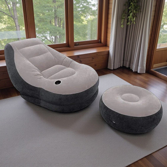 Sillón Y Reposapiés Ultra Lounge Intex - Intex - Titan.com.pa - 6941057465647