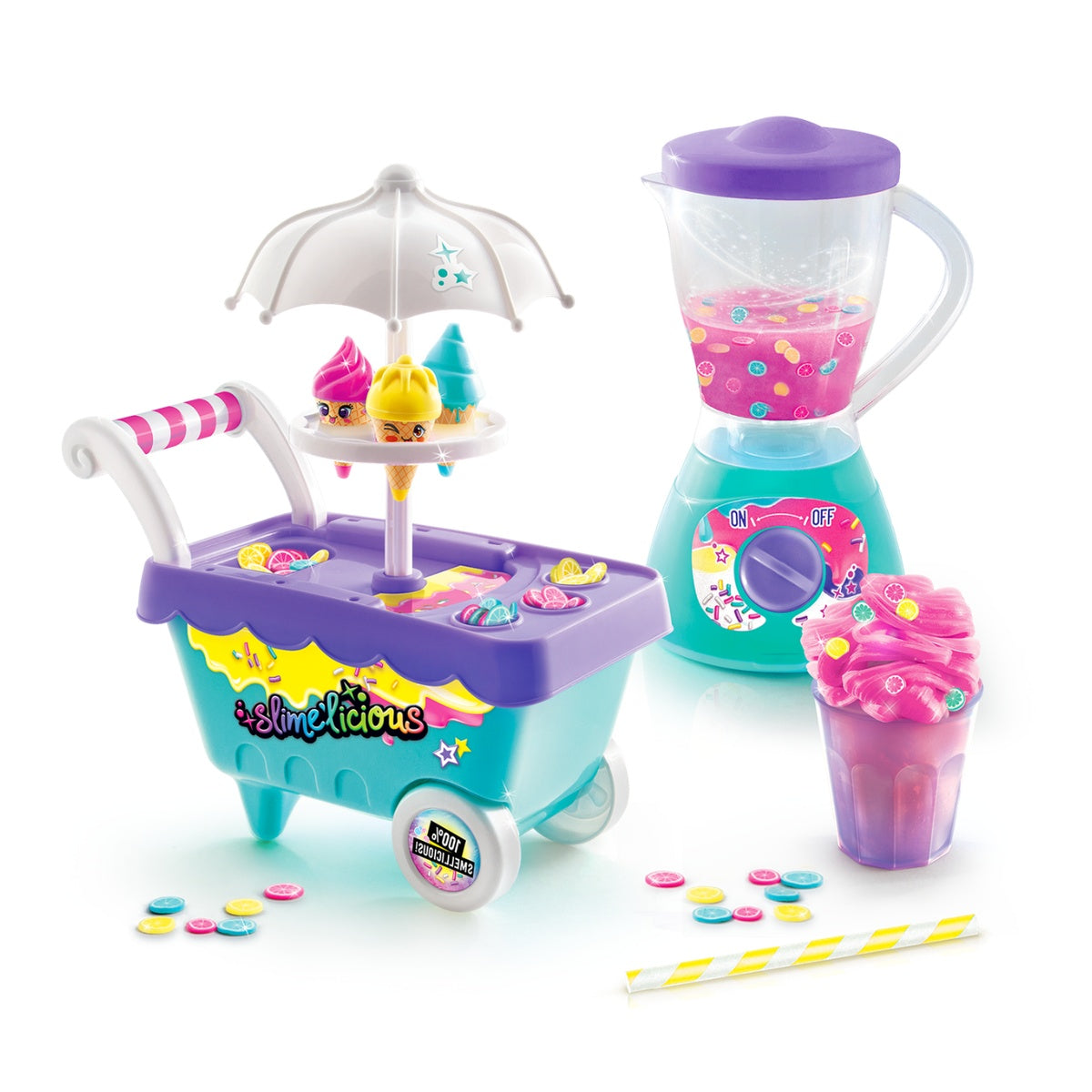 Slimelicious Smile Milkshake Deluxe - Slime