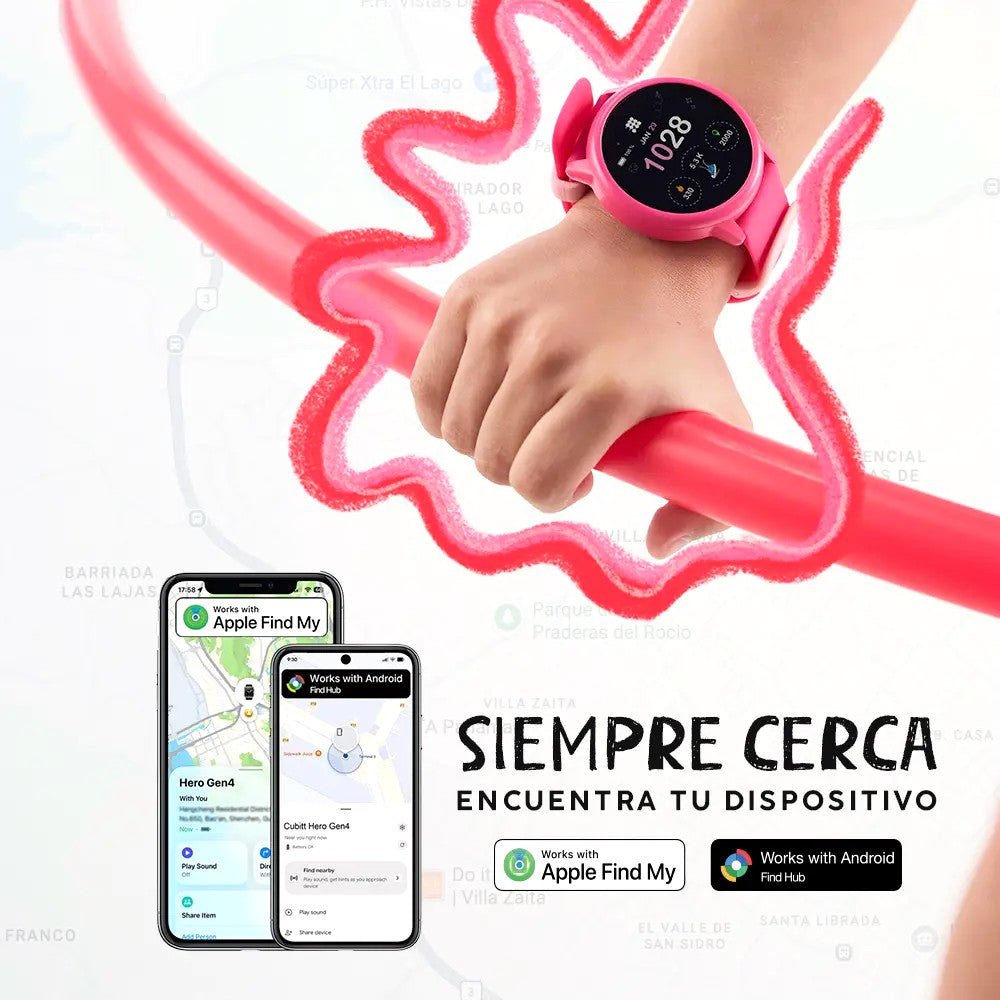 Smartwatch Cubitt Hero Gen 4 / Dreamy Pink - Cubitt - Titan.com.pa - 850071934564