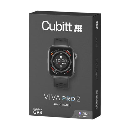 Smartwatch Cubitt VIVA Pro 2 / VITA AI / Obsidian Black - Cubitt - Titan.com.pa - 850071934205